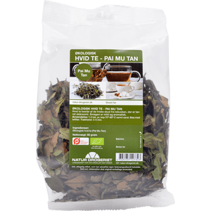 Natur-Drogeriet Hvid the (Pai Mu Tan) Ø - 50g