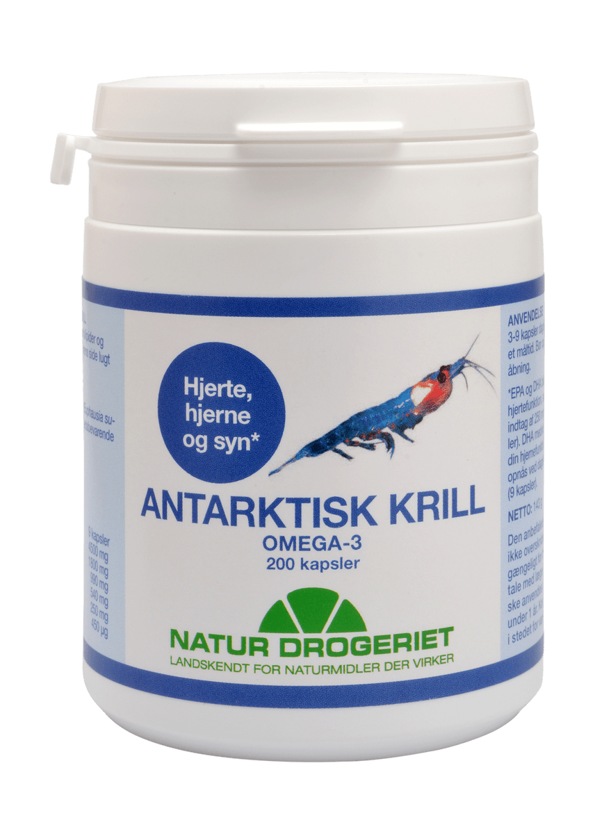 Køb Krill Olie Omega3 fra NaturDrogeriet billigt hos Med24.dk