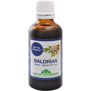 Natur-Drogeriet Baldrian dråber - 50 ml - Med24.dk