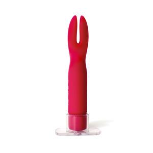 Tickler Bunny klitorisvibrator, rød
