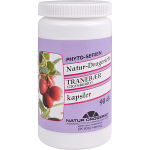 Natur-Drogeriet Tranebær 500 mg - 90 kap - Med24.dk