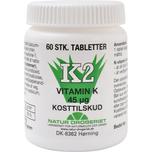 Natur-Drogeriet K2-vitamin 45 ug - 60 tab.