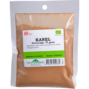 Natur-Drogeriet Kanel stødt økologisk - 75g