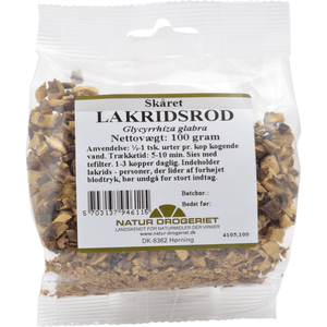 Natur-Drogeriet Lakridsrod skåret - 100 g - Med24.dk