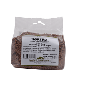 Natur-Drogeriet Hørfrø hele - 200 gr