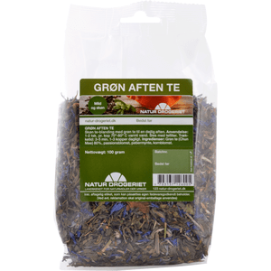 Natur-Drogeriet Grøn Aften The - 100 gram