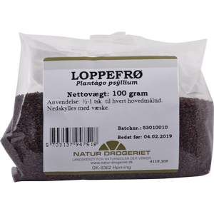 Natur-Drogeriet Loppefrø - 100 g - Med24.dk