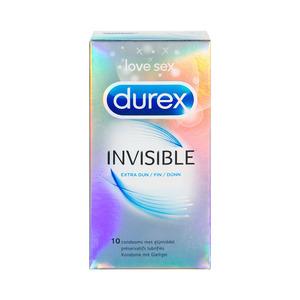Durex Invisible kondomer - 10 stk.