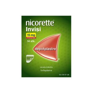 Nicorette Nikotin Invisi Plaster - 15mg/16t - 14 stk.
