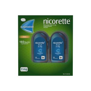 Nicorette Fruit 2 mg - 160 stk