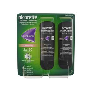Nicorette Quickmist Cool Berry - 2x150 doser