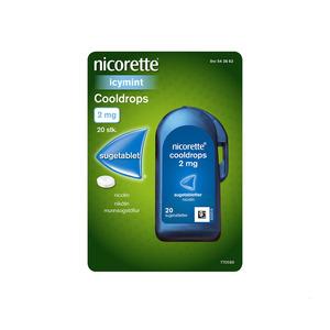 Nicorette Cooldrops Icy mint 2 mg - 20 sugetabletter