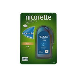 Nicorette Fruit 2 mg - 20 stk