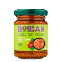 Bonsan absolutely Vegan Rød Pesto Ø - 130 g