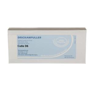 Cutis D6 10 X 1 Ml Fra Allergica
