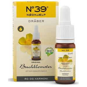 Bachblomster No. 39 nødhjælp dråber Ø - 10 ml