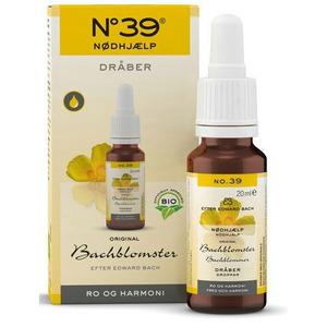 Bachblomster No. 39 Nødhjælp dråber Ø - 20 ml