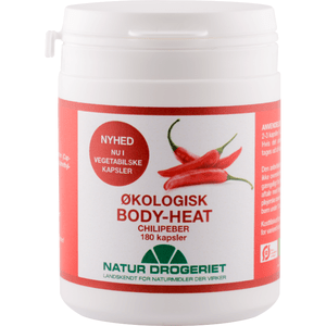 Natur Drogeriet økologisk Body Heat 180 vegetabilske kapsler