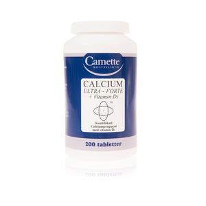 Camette Calcium Ultra Forte + D-vitamin – 200 tab