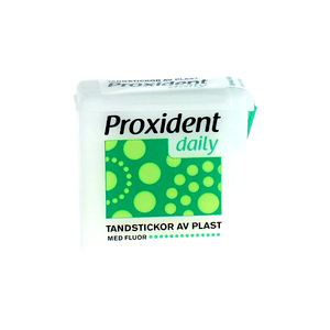 Proxident plasttandstikker m. fluor - 100 stk.