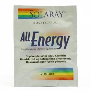 Solaray All Energy - gratis vareprøve