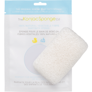 Konjac Sponge Svamp baby rectangular - 1 stk
