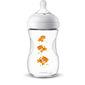 Philips Avent Natural sutteflaske m. sut (1mdr+) Tiger - 260ml