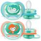 Avent Ultra Air sut, grøn/orange abe 18 mdr+ - 2 stk