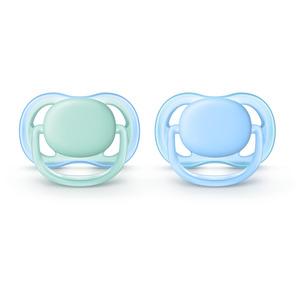 Avent Ultra Air sut, blå/grøn 0-6 mdr - 2 stk