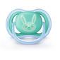Philips Avent Ultra Air sut, grøn/blå dyremotiv 6-18 mdr - 2 stk