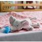 Philips Avent Snuggle tøjdyr med sut fra 0-6 mdr - Elefant