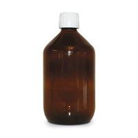 Flaske m. låg - 500 ml