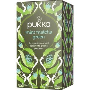 Pukka Mint Matcha Green te Ø - 20 breve