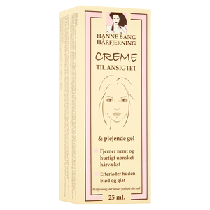 Hanne Bang Hårfjerningscreme til ansigt – 25 ml
