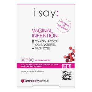 I say: Vaginal Infektion til behandling og forebyggende - med24