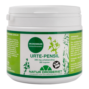 Natur Drogeriet Urte Pensil, 340 mg - 360 kaps.