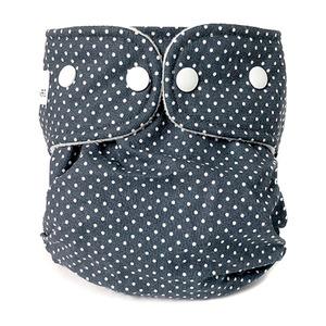 WeeCare Easy Cover genanvendelig ble - Dots/Midnight Blue