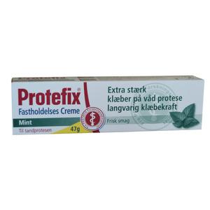Protefix fastholdelses creme mint - 47 gr