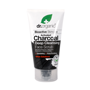 Dr. Organic Activated Charcoal Face Scrub - 125 ml