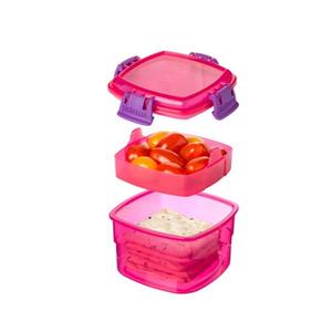 Sistema Snack To Go Lunch Pink - 1 stk