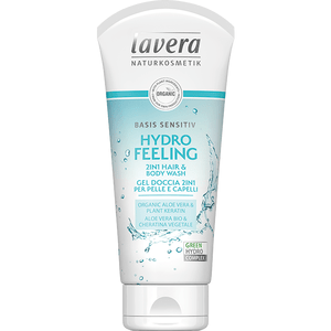 Lavera Basis Sensitiv Body Wash 2in1 Hydro Feeling - 200 ml