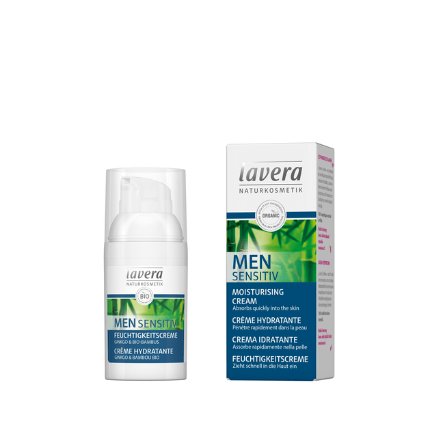 lavera men sensitive moisturizing cream