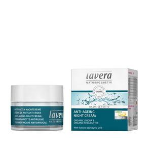 4: Lavera Basis Sensitiv Anti-Age Night Cream Q10 - 50 ml