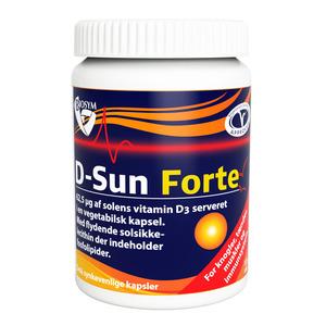 Biosym D-Sun Forte 62,5 mikg. - 120 kapsler