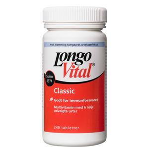 Longo Vital classic 240 tabletter