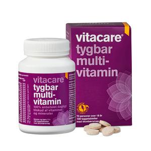 VitaCare Tygbar Multivitamin - 100 tabl