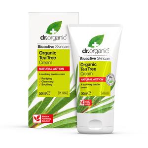 5: Dr. Organic Tea Tree Antiseptic Cream - 50 ml