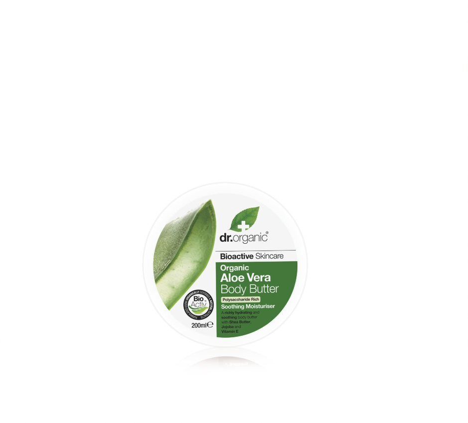Køb Dr. Organic Aloe Vera Body Butter 200ml billigt hos Med24.dk