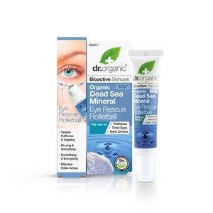 Dr. Organic Dead Sea Mineral Eye Rescue Rollerball - 15 ml