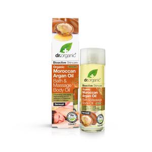  Dr. Organic Argan Oil Bath & Massage Oil - 100 ml